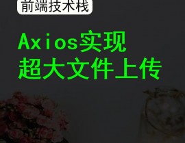 vue中运用axios, 装置Axios