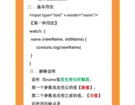 vue中watch,Vue中watch的深化解析与运用