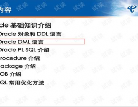 oracle基础知识,Oracle基础知识概述
