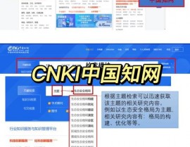 论文四大数据库,我国知网（CNKI）