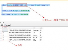 mysql伪列, 伪列概述