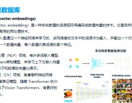 开源向量数据库,开源向量数据库概述