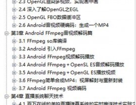 android音视频开发pdf,Android音视频开发概述