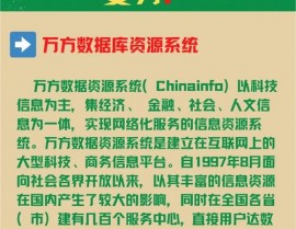 万方学术期刊数据库,深化解析万方学术期刊数据库——您的科研帮手