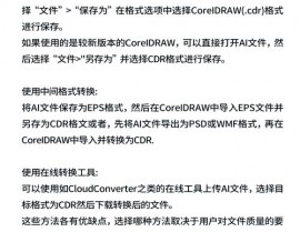 cdr转ai,轻松完结文件格局的转化与兼容性进步