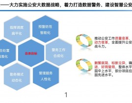 公安大数据建造,新时代警务作业的立异引擎