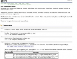 c言语 qsort,深化解析C言语中的qsort函数