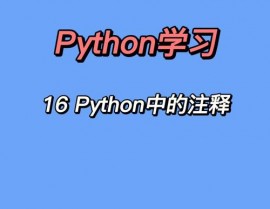 python注释,进步代码可读性与可维护性