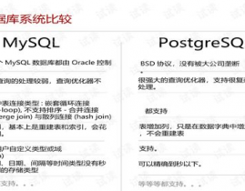 mysql和oracle的差异,功用与安稳性