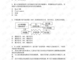 计算机三级嵌入式题型,计算机三级嵌入式题型概述